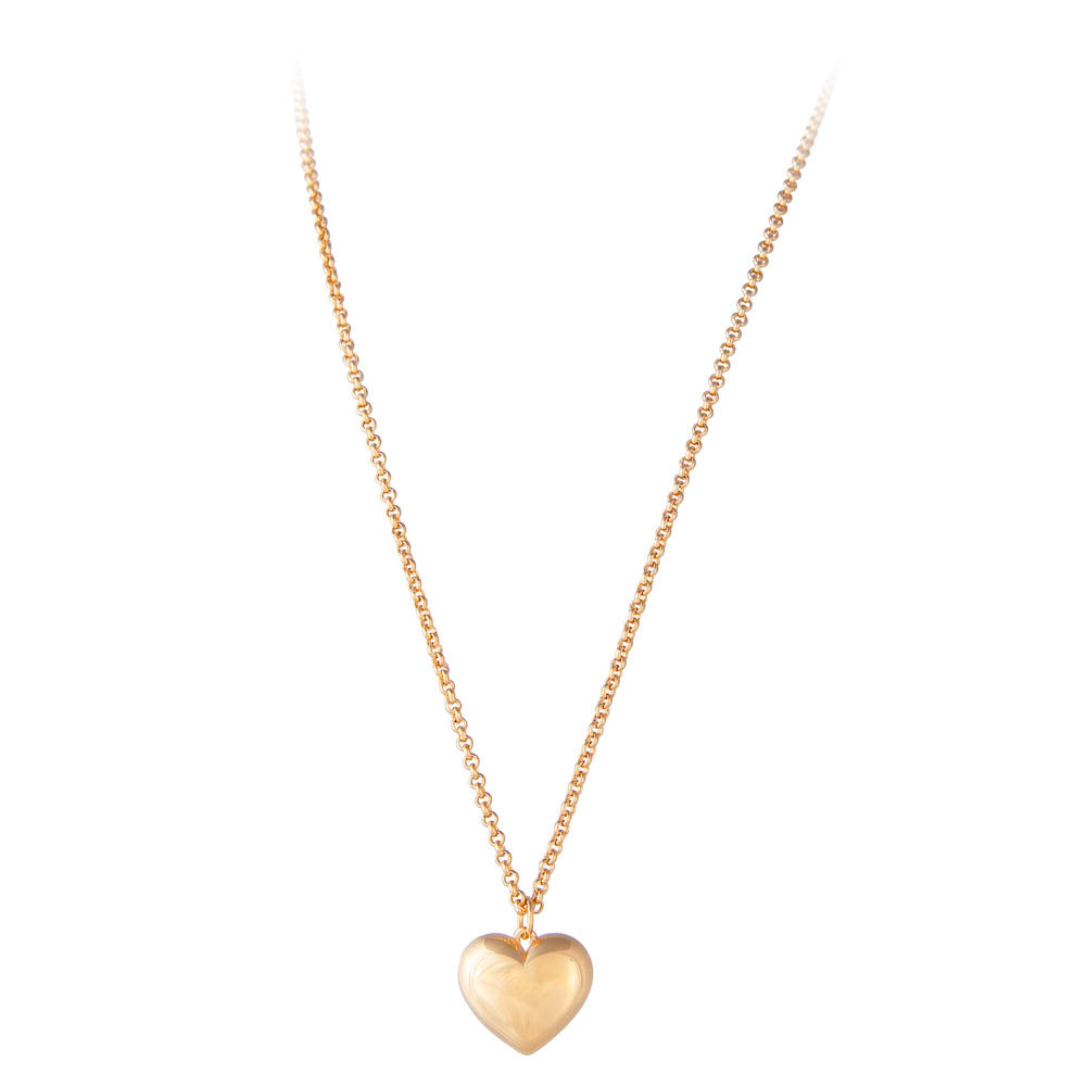 Fairley - Puffed Heart Necklace