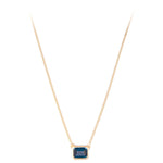 Load image into Gallery viewer, FAIRLEY London Blue Topaz Deco Necklace
