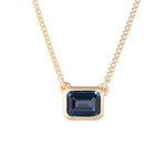 Load image into Gallery viewer, FAIRLEY London Blue Topaz Deco Necklace
