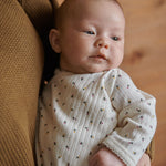 Load image into Gallery viewer, NATURE BABY - KIMONO STRETCH &amp; GROW POINTELLE - Aster Floral Print
