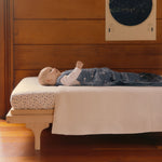 Load image into Gallery viewer, NATURE BABY - Organic Cotton &amp; Merino Sleeping Bag - Stardust Vintage Indigo
