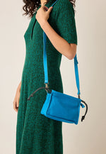 Load image into Gallery viewer, Nancybird Drawstring Bag Mini Aegean Blue
