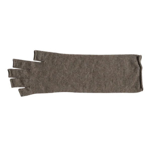 NISHIGUCHI KUTSUSHITA : teni merino wool gloves - Mocha Brown