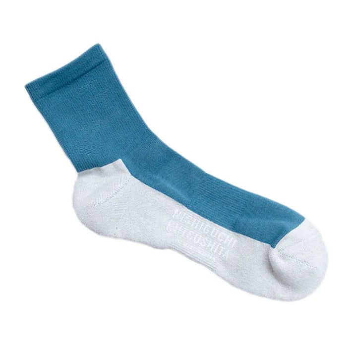 NISHIGUCHI KUTSUSHITA - COTTON CASHMERE WALK SOCKS SAMPO