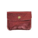 Load image into Gallery viewer, MAISON FANLI - Coin Purse - Metallic Bordeaux
