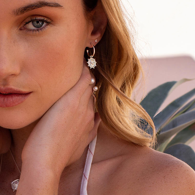 MURKANI Protect Earring in Sterling Silver