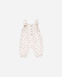 Quincy Mae NOVA ROMPER || STRAWBERRIES IVORY