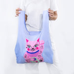 Load image into Gallery viewer, Kind Bag: Reusable Bag Collab Amy Hastings Lucky Cat
