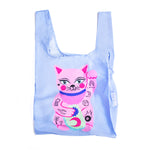 Load image into Gallery viewer, Kind Bag: Reusable Bag Collab Amy Hastings Lucky Cat
