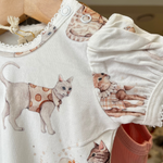 Load image into Gallery viewer, Royal Whiskers Bamboo Bodysuit
