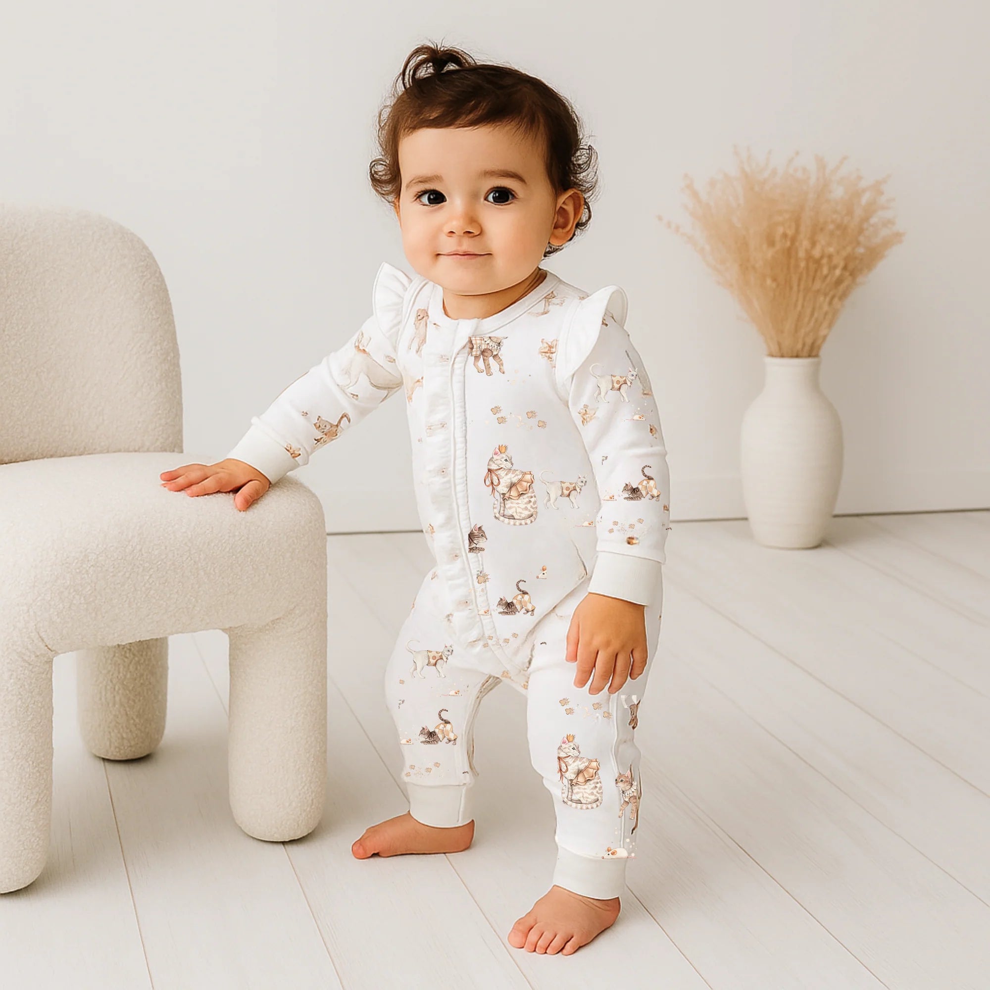 Royal Whiskers Bamboo Zipsuit
