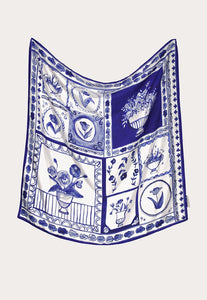 Silk Scarf Lyon Tile