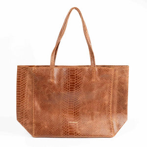 MAISON FANLI - SNAKE Tote Rectangular with zip