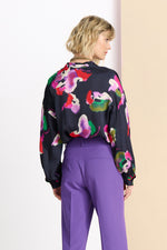 Load image into Gallery viewer, POM Blouse Violets
