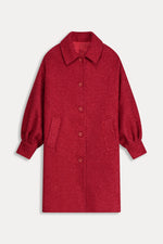 Load image into Gallery viewer, POM - Coat Scarlet Red
