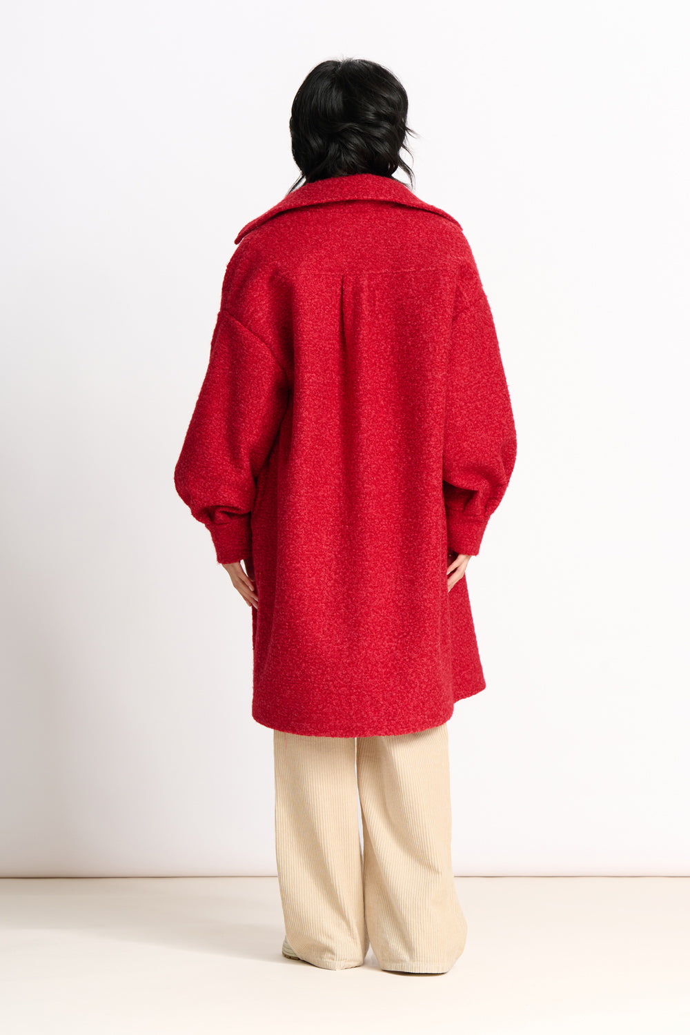 POM - Coat Scarlet Red