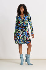 Load image into Gallery viewer, POM DRESS FLOWER GLORY MULTI
