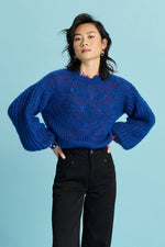 Load image into Gallery viewer, POM PULLOVER ROYAL BLUE
