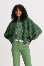 Load image into Gallery viewer, POM CARDIGAN MYTHICAL GREEN
