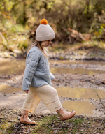 Load image into Gallery viewer, Acorn Kids - Como Beanie Oatmeal Speckle

