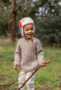 Acorn Kids - Aviator Cord Beanie Multi