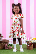 Load image into Gallery viewer, Rock Your Baby - STRAWBERRIES FOREVER DRESS
