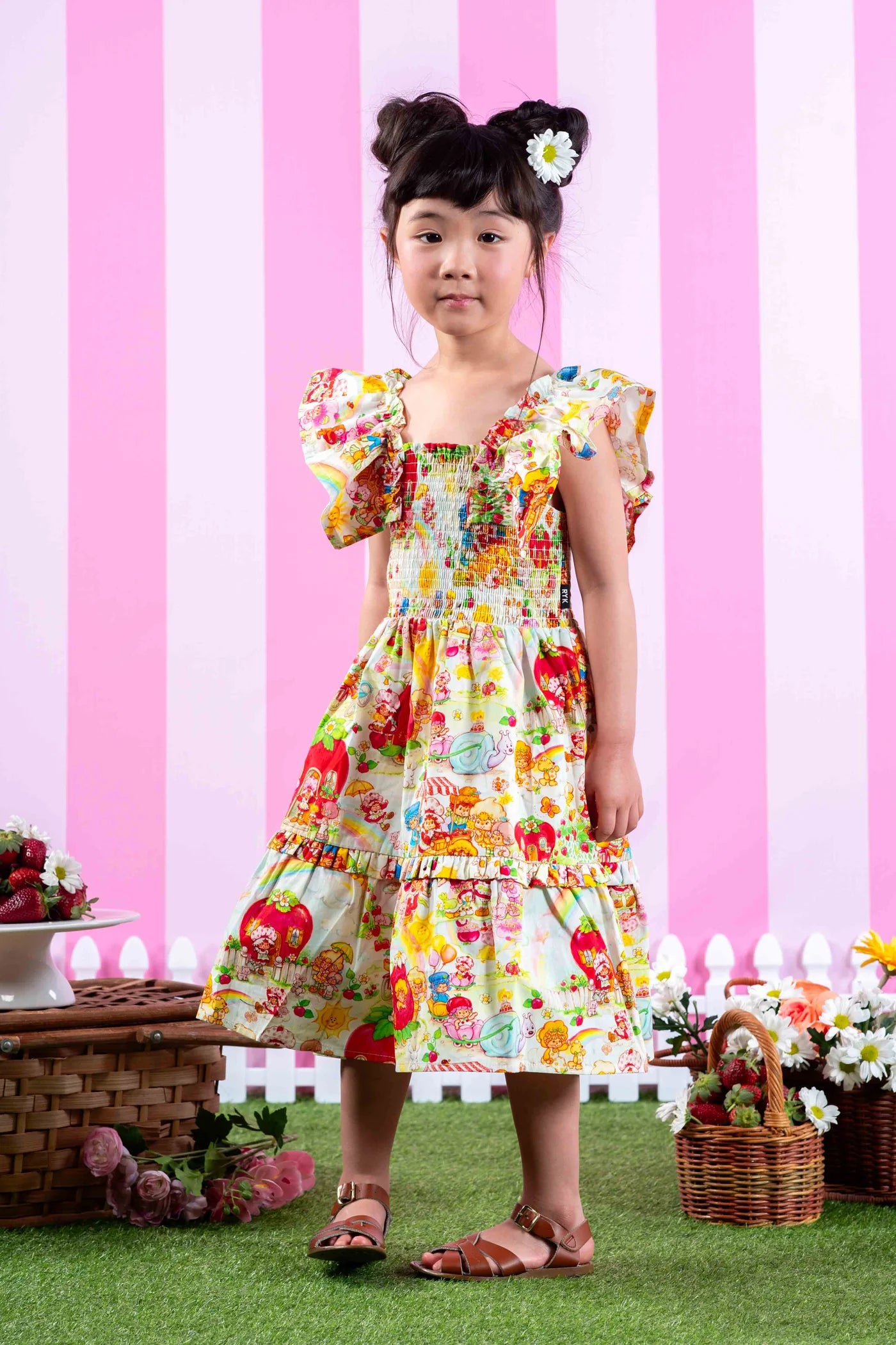 Rock Your Baby - STRAWBERRY LAND DRESS