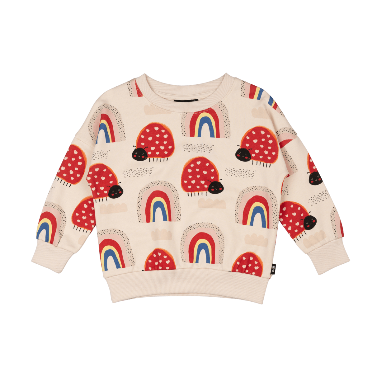 LOVE BUG RAINBOW SWEATSHIRT