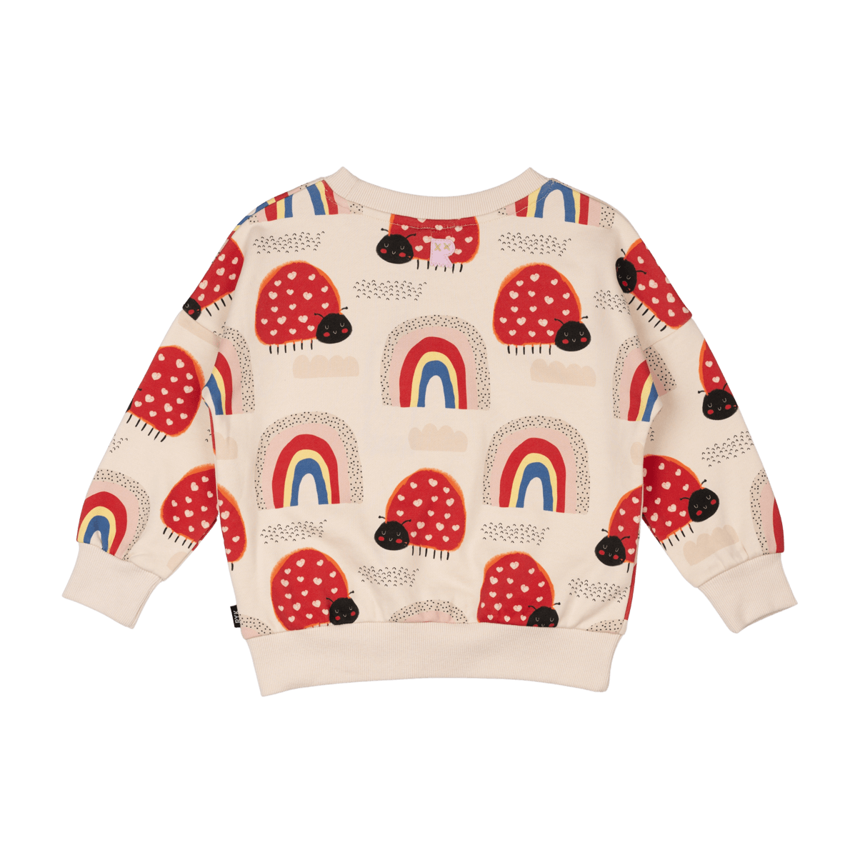 LOVE BUG RAINBOW SWEATSHIRT