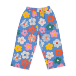 Load image into Gallery viewer, Rock Your Baby - HAPPY FLOWERS WIDE LEG PANTS
