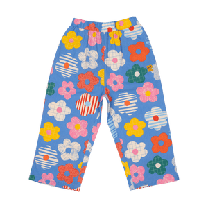 Rock Your Baby - HAPPY FLOWERS WIDE LEG PANTS