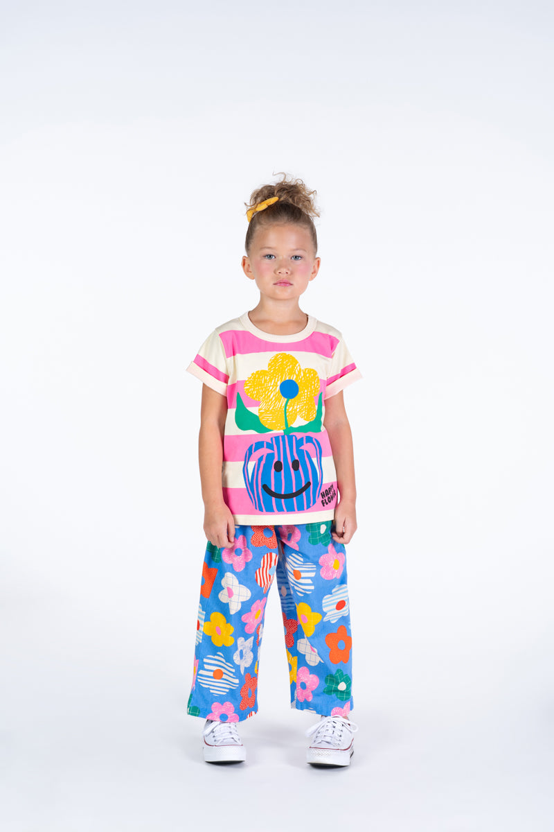 Rock Your Baby - HAPPY FLOWERS WIDE LEG PANTS