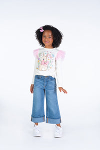 Rock Your Baby - FLARED LOOSE FIT DENIM JEANS