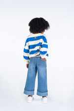 Load image into Gallery viewer, Rock Your Baby - FLARED LOOSE FIT DENIM JEANS
