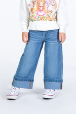 Load image into Gallery viewer, Rock Your Baby - FLARED LOOSE FIT DENIM JEANS
