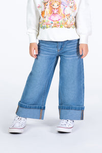 Rock Your Baby - FLARED LOOSE FIT DENIM JEANS