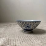 Load image into Gallery viewer, Vintage Japanese ceramic bowl | Geo Blossom
