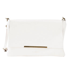 MAISON FANLI - Leather Crossbody - CREAM