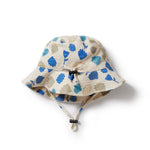 Load image into Gallery viewer, WILSON &amp; FRENCHY Ocean Breeze Crinkle Sunhat

