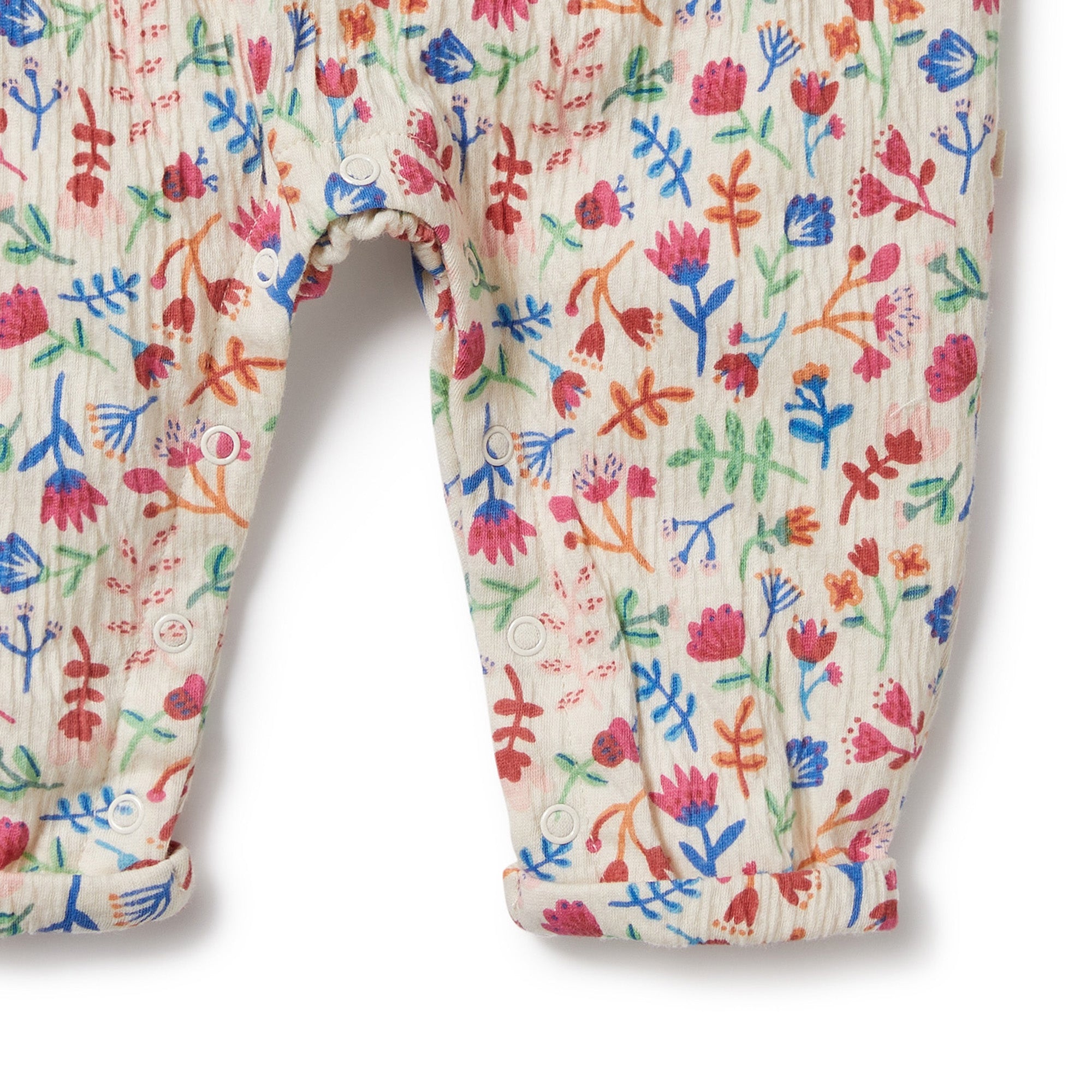 WILSON & FRENCHY Tropical Garden Crinkle Jumpsuit