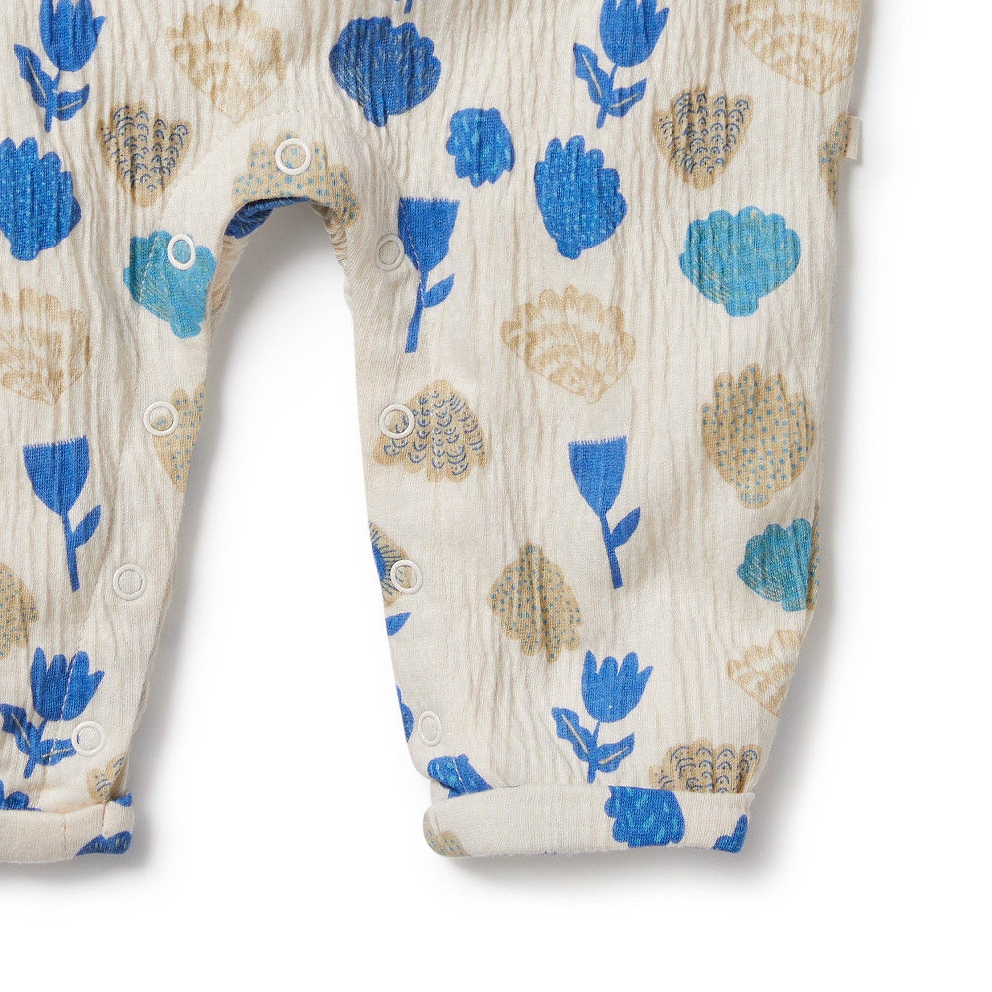 WILSON & FRENCHY Ocean Breeze Crinkle Jumpsuit