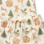 Load image into Gallery viewer, Holly Jolly Magic Organic Short Sleeved Pyjamas
