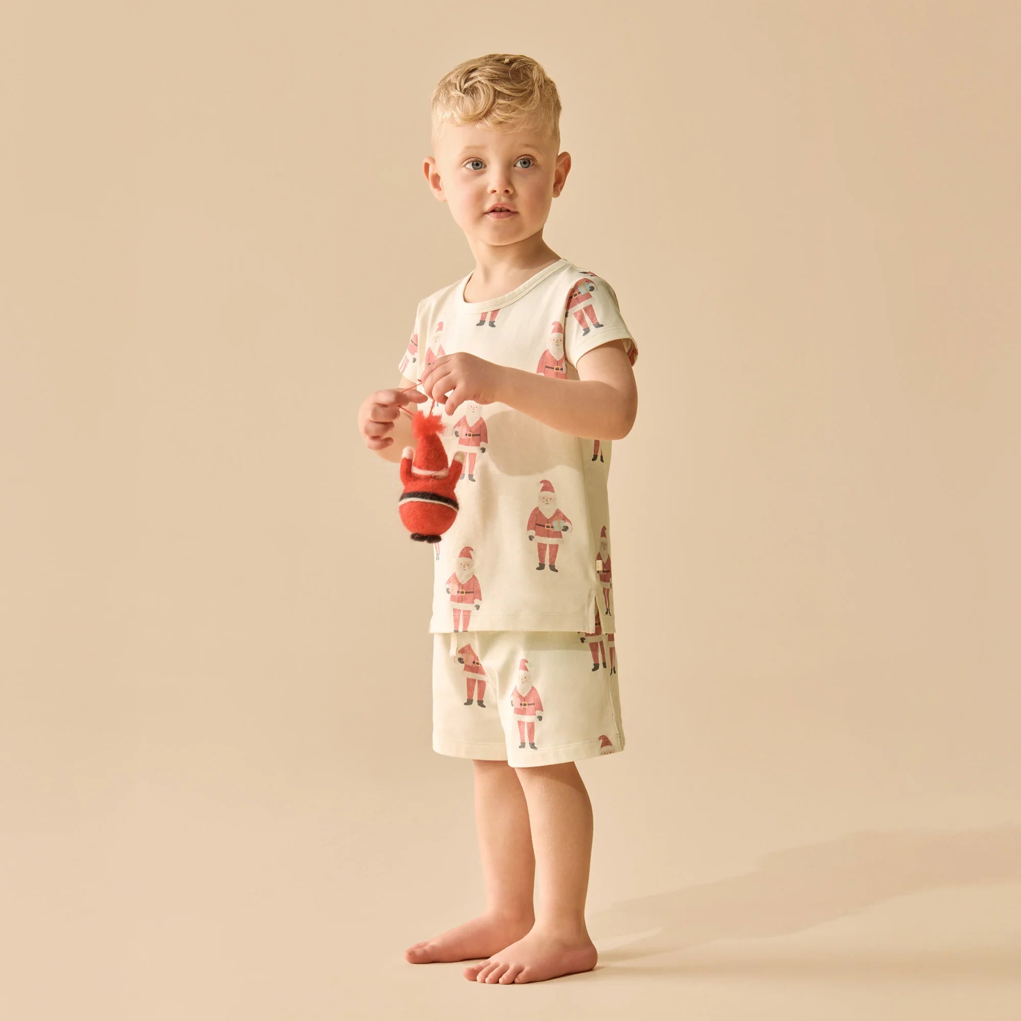 Ho Ho Ho Organic Short Sleeved Pyjamas