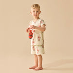 Load image into Gallery viewer, Ho Ho Ho Organic Short Sleeved Pyjamas
