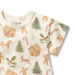 Load image into Gallery viewer, Holly Jolly Magic Organic Growsuit
