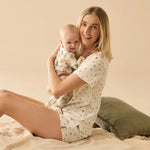 Load image into Gallery viewer, Jolly Holly Organic Crinkle Women&#39;s Pyjamas
