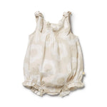 Load image into Gallery viewer, Daisy Bloom Organic Tie Playsuit
