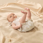 Load image into Gallery viewer, Daisy Bloom Organic Tie Playsuit
