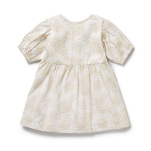 Daisy Bloom Organic Button Dress