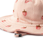 Load image into Gallery viewer, Strawberry Kisses Organic Sun Hat
